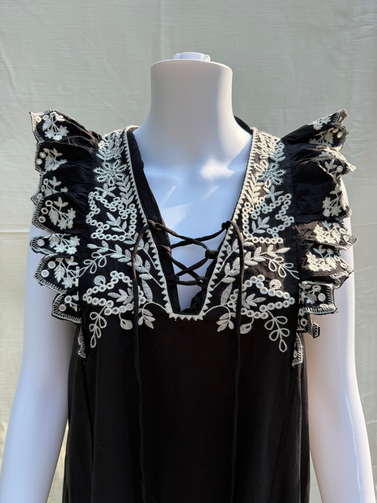 The Afterlight Embroidered Maxi Dress