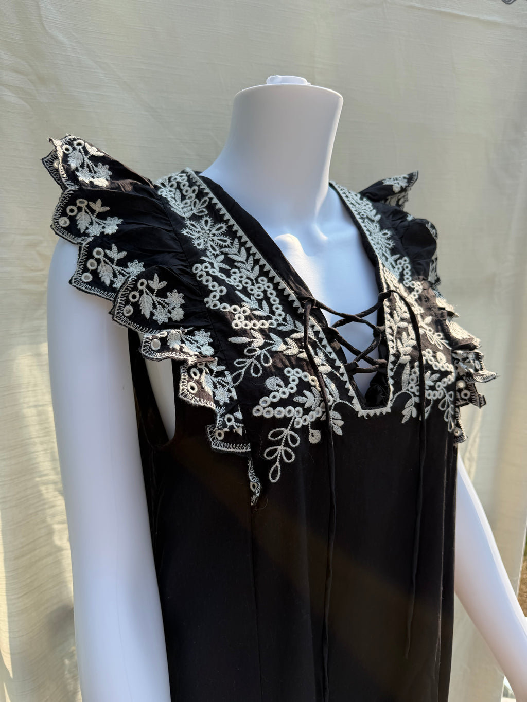 The Afterlight Embroidered Maxi Dress