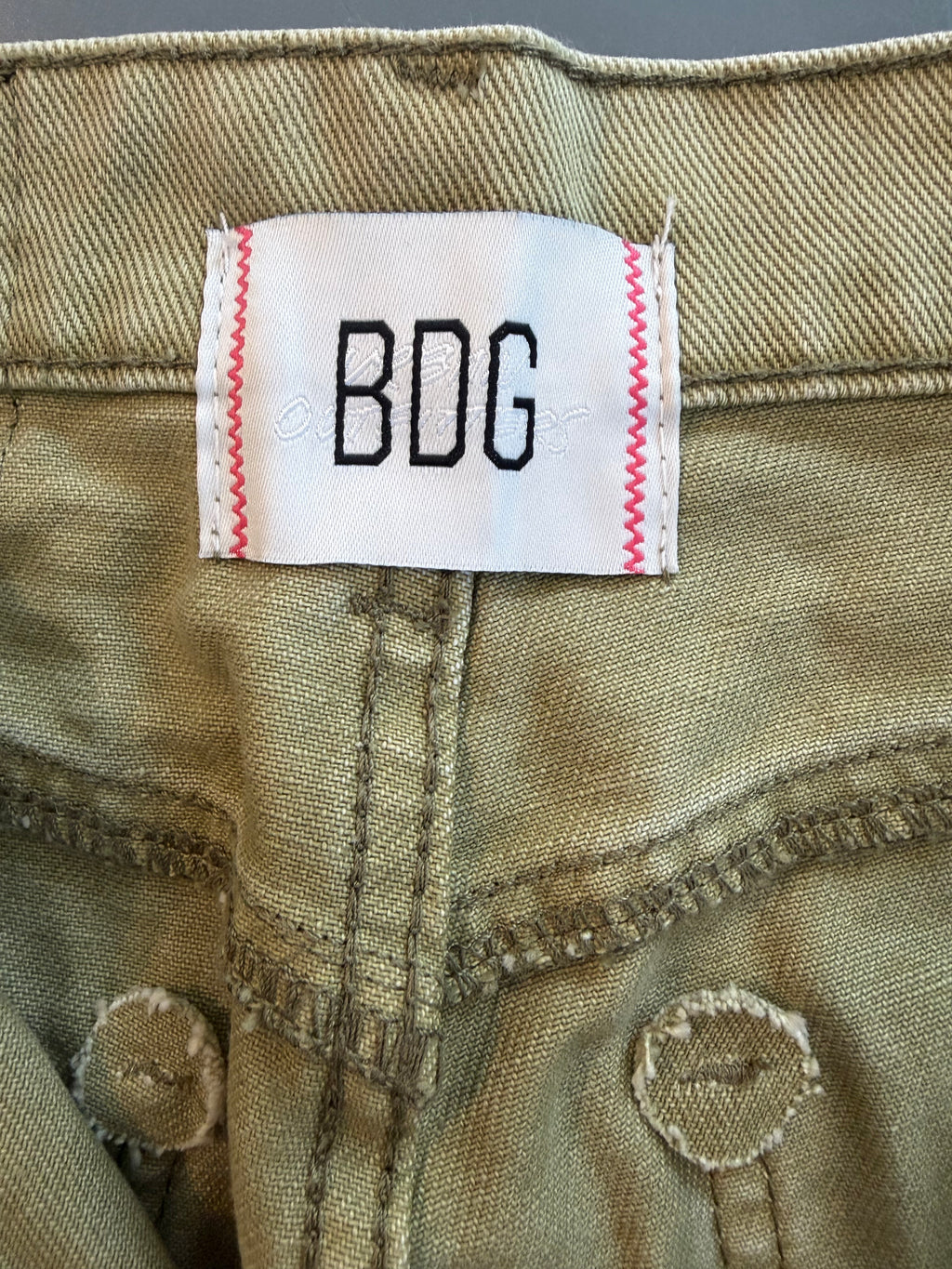 Olive Green Wide Leg Pant
