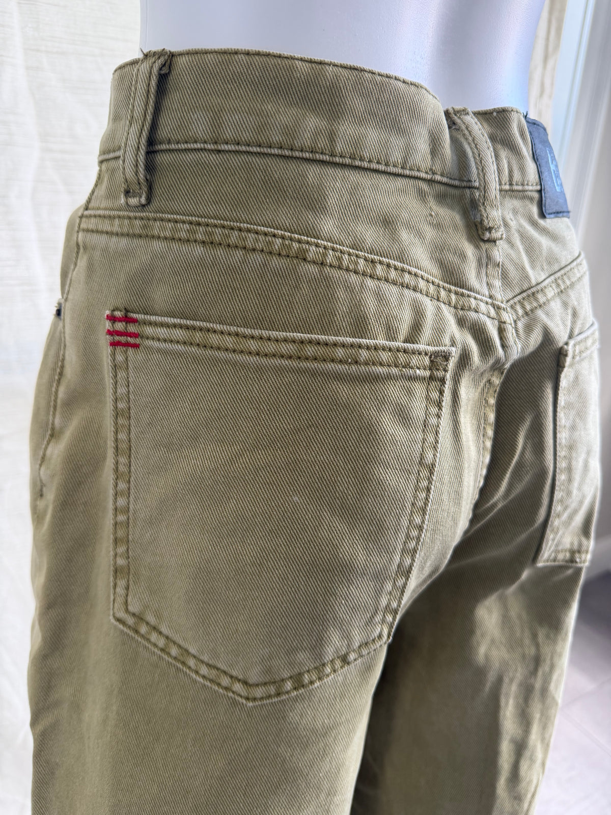 Olive Green Wide Leg Pant