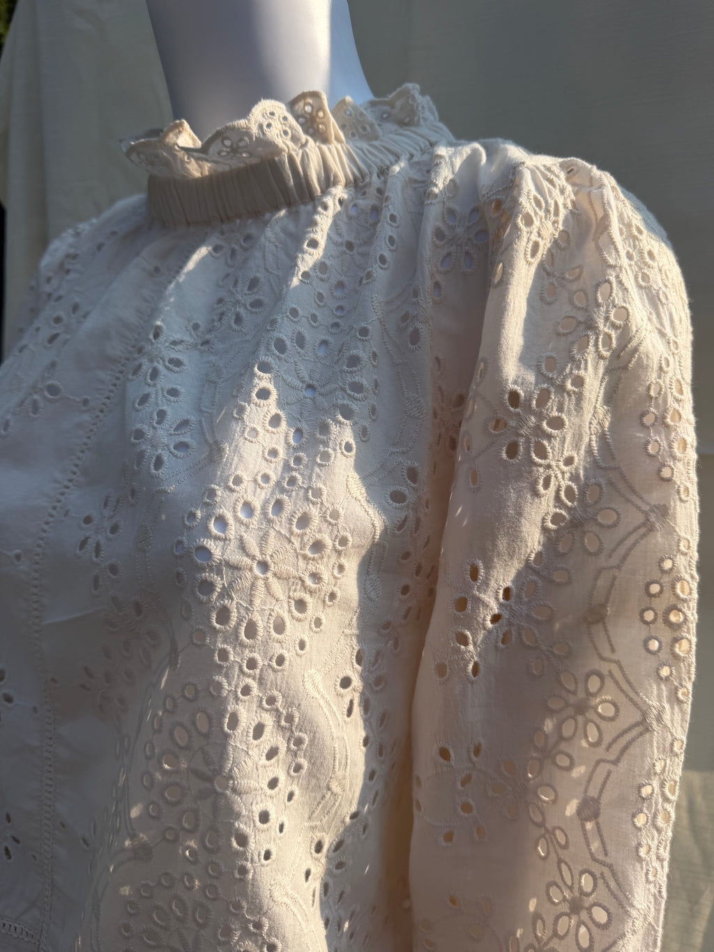 The Dune Eyelet Blouse