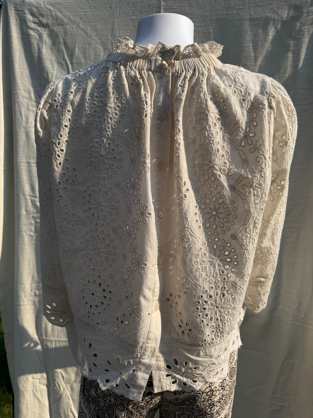 The Dune Eyelet Blouse