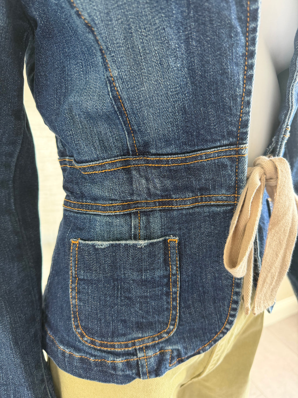 Vintage Denim Blazer